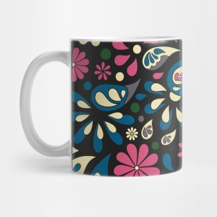 Summer Color Palette Floral Decor Mug